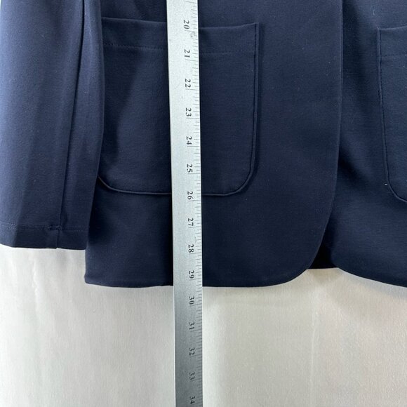 Philosophy Republic Clothing Blazer M Viscose Blend One Button Suit Jacket Black - Picture 13 of 13